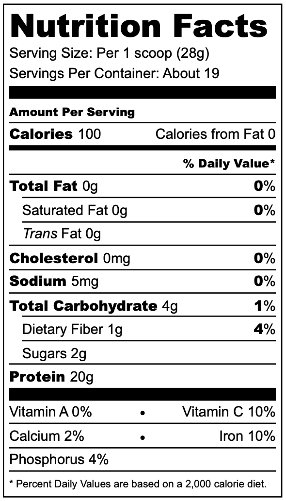 Protein Powder - Summer Fruit