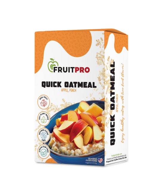 Quick Oatmeal - Apple, Peach (Box)