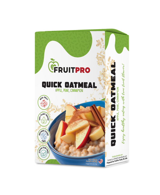 Quick Oatmeal - Apple, Pear, Cinnamon (Box)