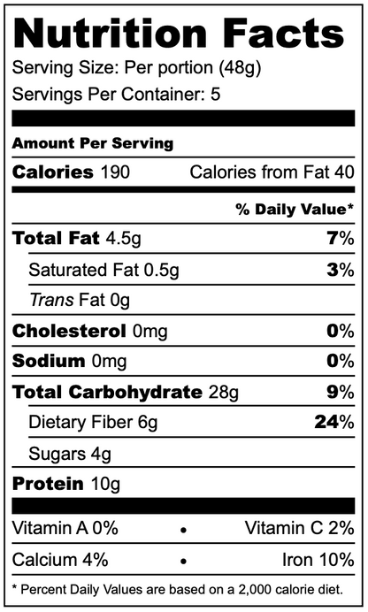 Quick Protein Oatmeal - Apple, Peach