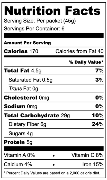 Quick Oatmeal - Strawberry, Banana (Box)