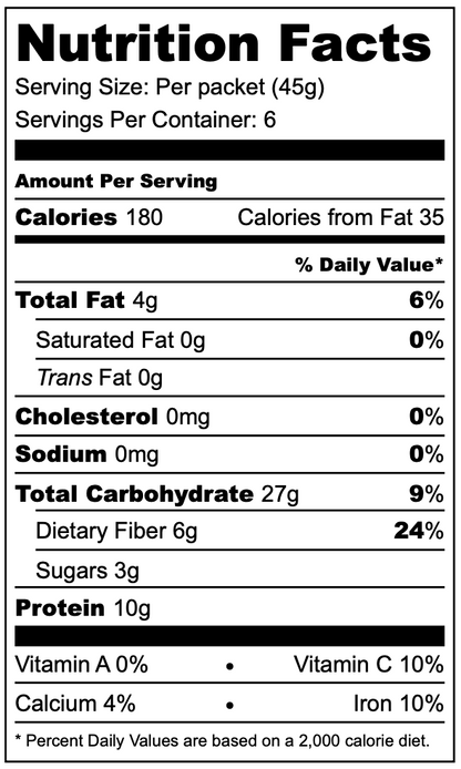 Quick Protein Oatmeal - Raspberry, Blueberry, Cherry (Box)