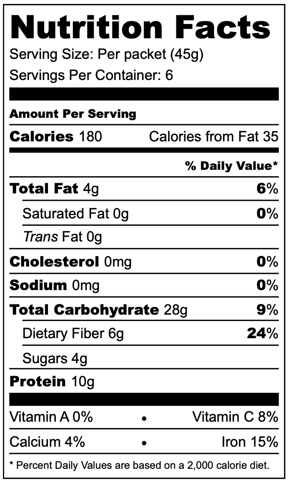 Quick Protein Oatmeal - Strawberry, Banana (Box)