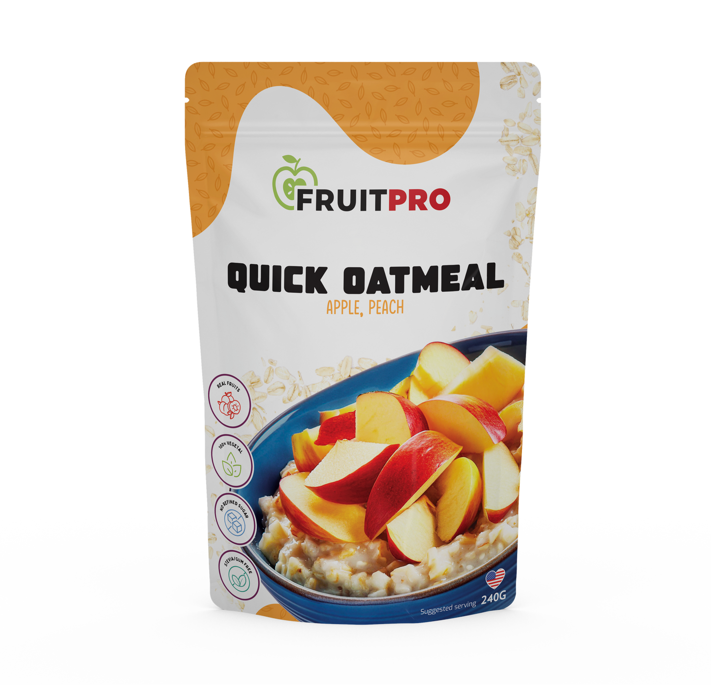 Quick Oatmeal - Apple, Peach