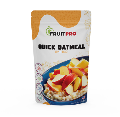 Quick Oatmeal - Apple, Peach