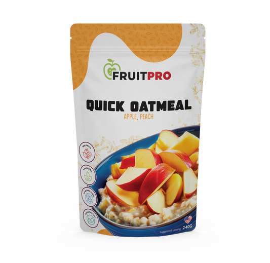 Quick Oatmeal - Apple, Peach