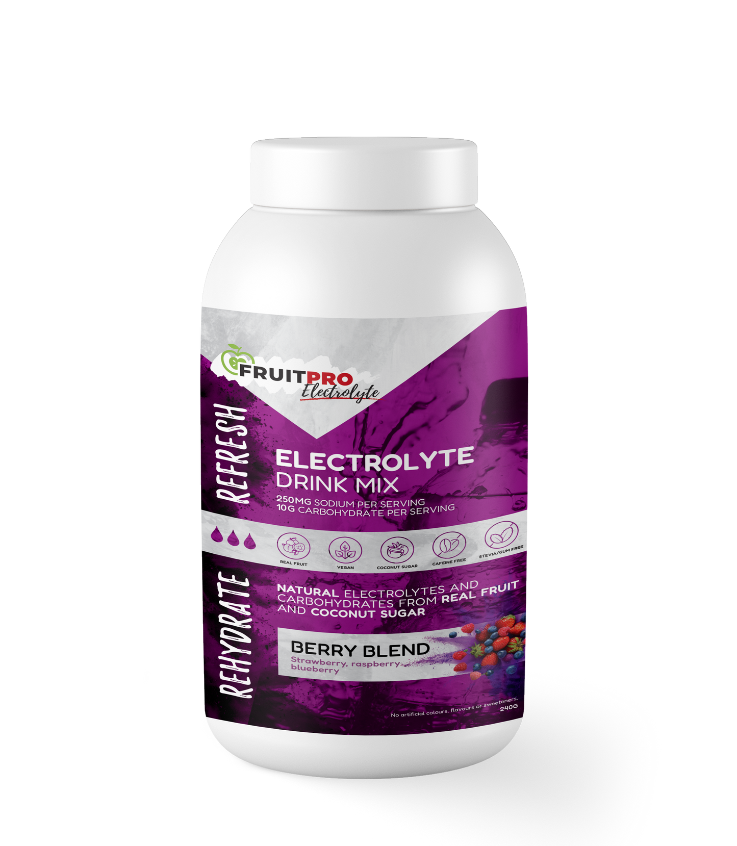 Electrolyte Drink Mix Powder - Berry Blend