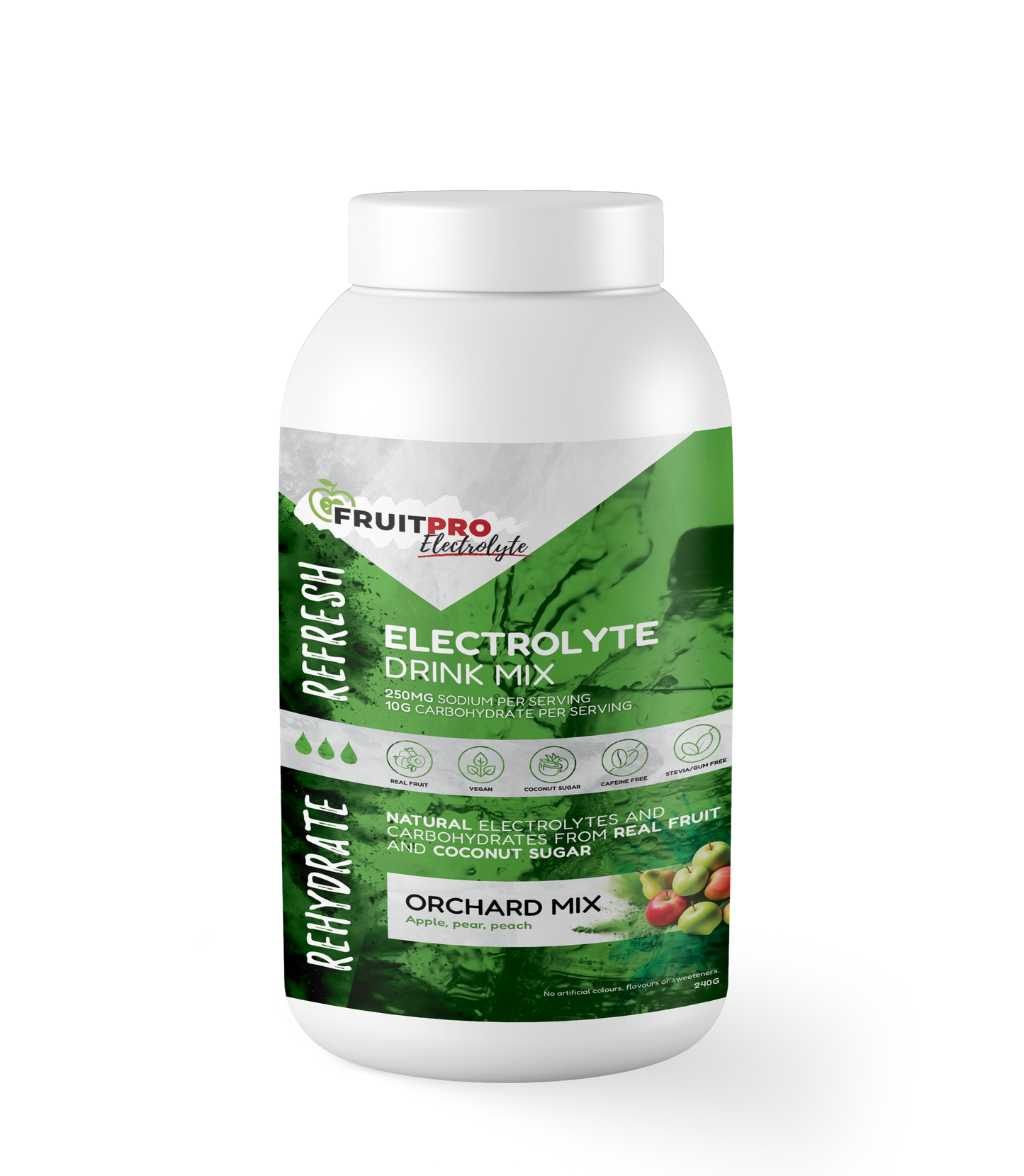 Electrolyte Drink Mix Powder - Orchard Mix